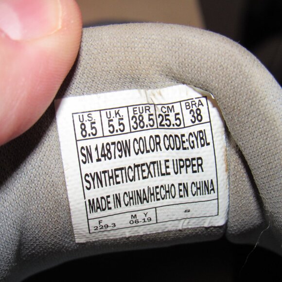 Skechers Go Golf Shoes Spike less Cleats Gray 14879W  Women's size 8.5 - Picture 3 of 6